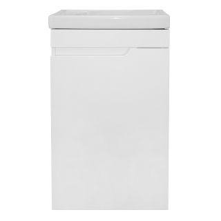 Тумба с раковиной Azario Kantri CS00097245 правая 45 см белый глянец