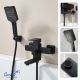 Смеситель для ванны Ceruttispa КЛЕЛИЯ VMB (CLELIA VMB) CT12064 чёрный матовый