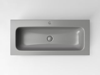 Раковина Ceramicanova Грация (Grace) CN7013MH 101 см антрацит матовый