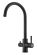Смеситель для кухни ESKO Granite Black GR 04 B черный