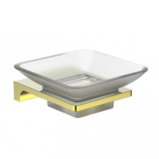 Мыльница с держателем Wonzon & Woghand Eclipse WW-9122-LG золото глянцевое Мыльница с держателем Wonzon & Woghand Eclipse WW-9122-LG золото глянцевое