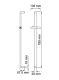 Wasserkraft A037 Стойка для душа 79 см