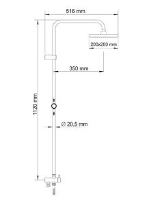 Wasserkraft A040 Душевой комплект