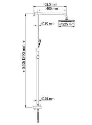 Wasserkraft A066 Душевой комплект Wasserkraft A066 Душевой комплект