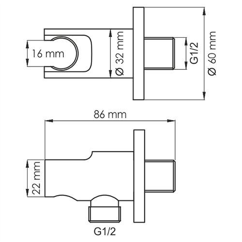 Wasserkraft A083 Подключение шланга