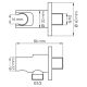 Wasserkraft A083 Подключение шланга