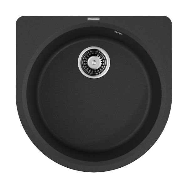 Мойка кухонная Omoikiri Akegata 51-BL Artgranite/Черный