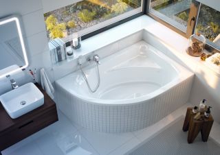 Ванна акриловая EXCELLENT Aquarella 170x110 (правая) Ванна акриловая EXCELLENT Aquarella 170x110 (правая)
