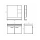 Comforty Тумба-умывальник "Рига-80" дуб сонома с раковиной Comforty 9335-80 Comforty Тумба-умывальник "Рига-80" дуб сонома с раковиной Comforty 9335-80