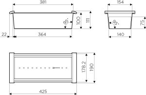 Omoikiri CO-02-PVD-GM