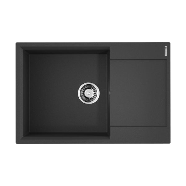 Мойка кухонная Omoikiri Daisen 78-LB-BL Artgranit/черный