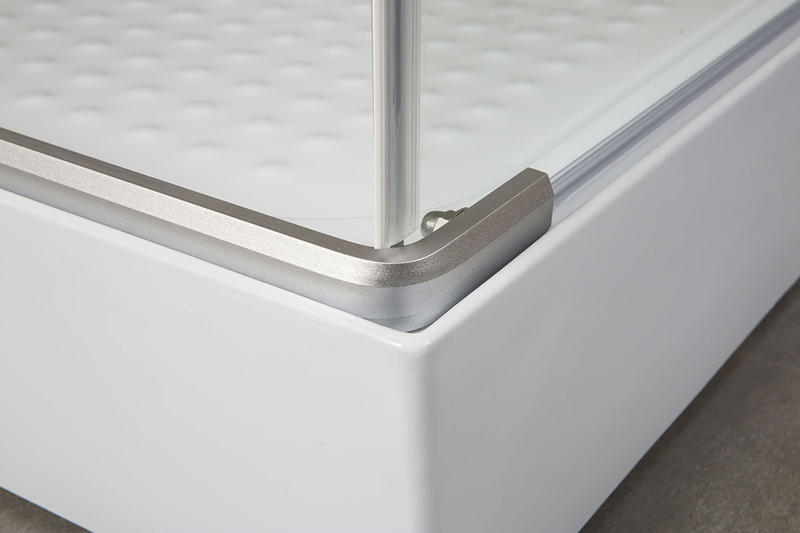 Поддон Erlit Comfort ER100H низкий прямоугольный 100 ABS в сборе