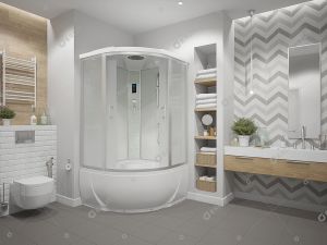 Душевой бокс Erlit Comfort ER4320T-W3 (1200x1200x2180)