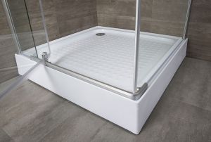 Поддон Erlit Comfort ER90H низкий прямоугольный 90 ABS в сборе