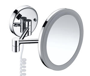 Wasserkraft K-1004 Зеркало с LED-подсветкой 3-х кратным увеличением