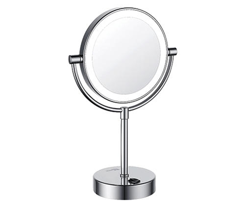 Wasserkraft K-1005 Зеркало с LED-подсветкой двухстороннее стандартное и с 3-х кратным увеличением