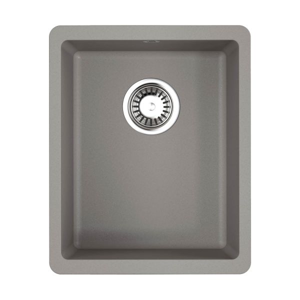 Мойка кухонная Omoikiri Kata 34-U-GR Artgranit/Leningrad Grey