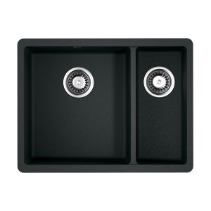 Мойка кухонная Omoikiri Kata 55-2-U-BL Artgranit/черный