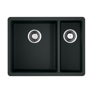 Мойка кухонная Omoikiri Kata 55-2-U-BL Artgranit/черный Мойка кухонная Omoikiri Kata 55-2-U-BL Artgranit/черный