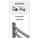 Полотенцесушитель водяной Lemark Atlantiss П10 LM32810R 500x800