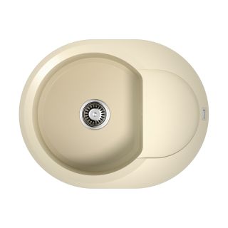 Мойка кухонная Omoikiri Sakaime 60E-BE Tetogranit/ваниль Мойка кухонная Omoikiri Sakaime 60E-BE Tetogranit/ваниль