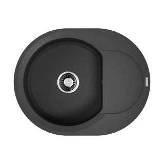 Мойка кухонная Omoikiri Sakaime 60E-BL Tetogranit/черный Мойка кухонная Omoikiri Sakaime 60E-BL Tetogranit/черный