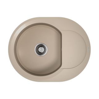 Мойка кухонная Omoikiri Sakaime 60E-SA Tetogranit/бежевый Мойка кухонная Omoikiri Sakaime 60E-SA Tetogranit/бежевый