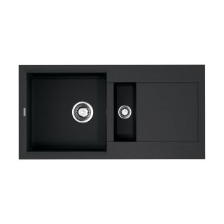 Мойка кухонная Omoikiri Sakaime 86-2-BL Tetogranit/черный Мойка кухонная Omoikiri Sakaime 86-2-BL Tetogranit/черный