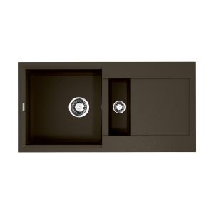 Мойка кухонная Omoikiri Sakaime 86-2-DC Tetogranit/темный шоколад