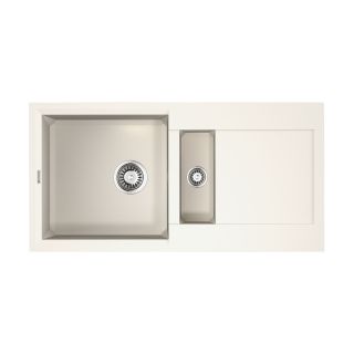 Мойка кухонная Omoikiri Sakaime 86-2-WH Tetogranit/белый Мойка кухонная Omoikiri Sakaime 86-2-WH Tetogranit/белый