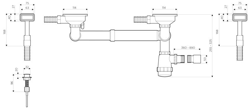 Omoikiri WK-2-GM-A