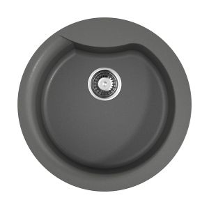 Мойка кухонная Omoikiri Yasugata 48R-PL Tetogranit/платина