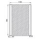 Зеркало Aquanet Форли 11085 LED 110см