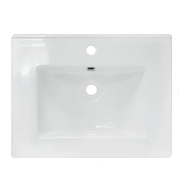 Раковина Sanita Luxe Quadro WB.FN/Quadro/60-C/WHT.G/S1 61 см
