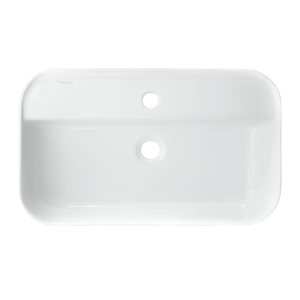 Раковина Sanita Luxe Infinity Shelf  WB.CT/Infinity/60-C.Shelf/WHT.G/S1 60 см