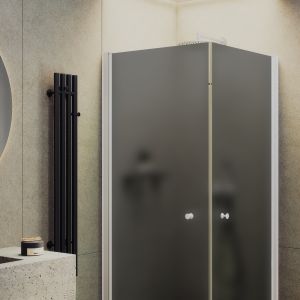 Душевой уголок MaybahGlass MGY-1295-1 80x80см белый