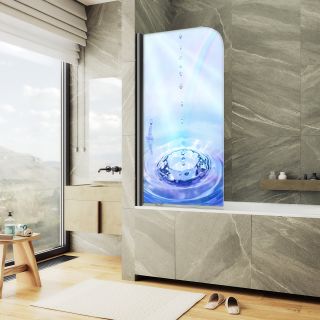 Шторка на ванну MaybahGlass ФП012 MGV-929-ФП012-6 70см фотопечать Шторка на ванну MaybahGlass ФП012 MGV-929-ФП012-6 70см фотопечать