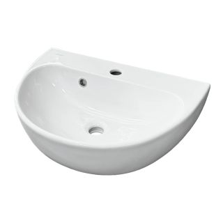 Раковина Sanita Luxe Мохито УМ.ПВ/Мохито/55-Ц/БЕЛ/С1 55 см белый