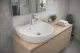 Раковина Sanita Luxe Мохито УМ.ПВ/Мохито/55-Ц/БЕЛ/С1 55 см белый