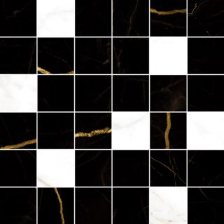 Керамогранит Laparet Реал Мозаика, х9999281559, 30х30, черный