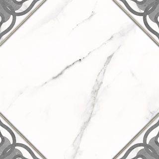 Керамогранит Cersanit Gretta узор 16064, х9999284252, 29,8х29,8, белый