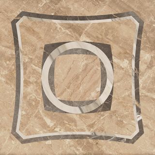 Керамогранит Coliseumgres Портофино беж. вст. интарсио, х9999211003, 45х45, бежевый