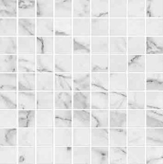 Керамогранит Kerranova Марбл Тренд Мозаика K-1000/MR/m01/ Carrara, х9999209587, 30х30, белый