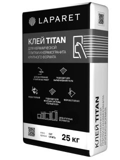 Плиточный клей Laparet Titan 25 кг, х9999286740, серый