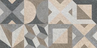 Керамогранит Vitra Napoli Декор Микс K946589R, БП000014855, 30х60, коричневый