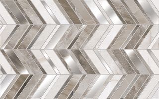 Керамогранит Шахтинская плитка Аника Декор 01, БП000015414, 25х40, бежевый