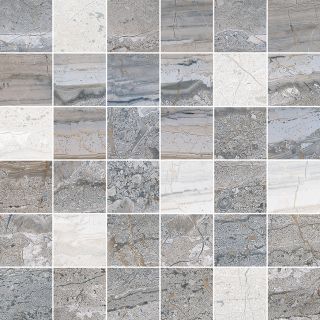 Керамогранит Laparet Мун Мозаика, х9999281552, 30х30, серый