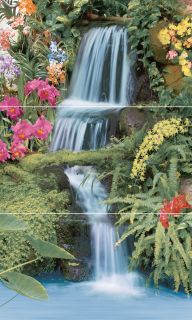 Керамогранит Ceradim Дэк Каскад Панно (панно из 3-х шт) КПН16Cascade, х9999042332, 75х45, разноцветный