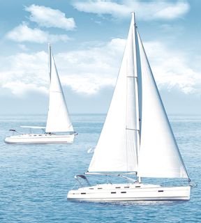 Керамогранит Ceradim Дэк Регата Панно (панно из 2-х шт) КПН16Regata, х9999029927, 50х45, синий