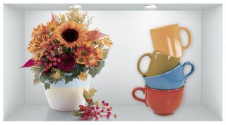 Керамогранит Ceradim Дэк Шелф 4 Декор КВС16Shelf4, х9999029934, 25х45, разноцветный